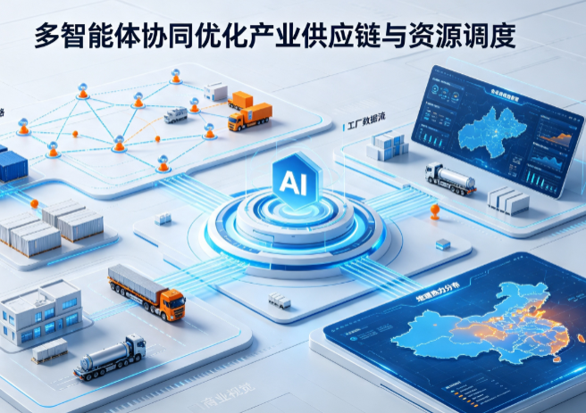 沙坡头区AI 智能体 Geo 优化重塑产业链空间调度体系，打通仓储运输全链路