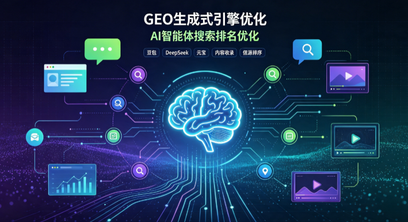 沙坡头区GEO 浪潮来袭：生成式引擎优化崛起，创作者争抢豆包、DeepSeek、元宝智能体流量入口